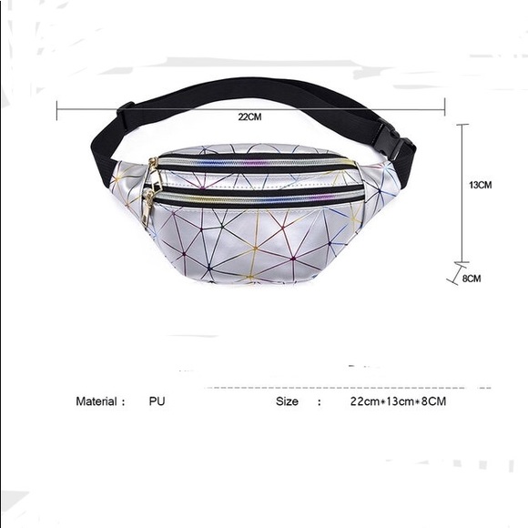 *Last One Left* Holographic Fanny Pack - Picture 4 of 5